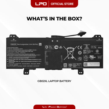 Laptop Battery GB02XL Compatible with HP Chromebook x360 11 G2 EE Series - LPO Laptop PC-Outlet