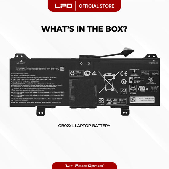 Laptop Battery GB02XL Compatible with HP Chromebook x360 11 G2 EE Series - LPO Laptop PC-Outlet