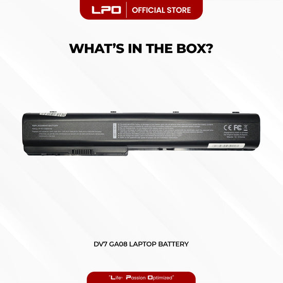 Laptop Battery DV7 GA08 Compatible with HP 464059-141 464059-142 464059-222 464059-251