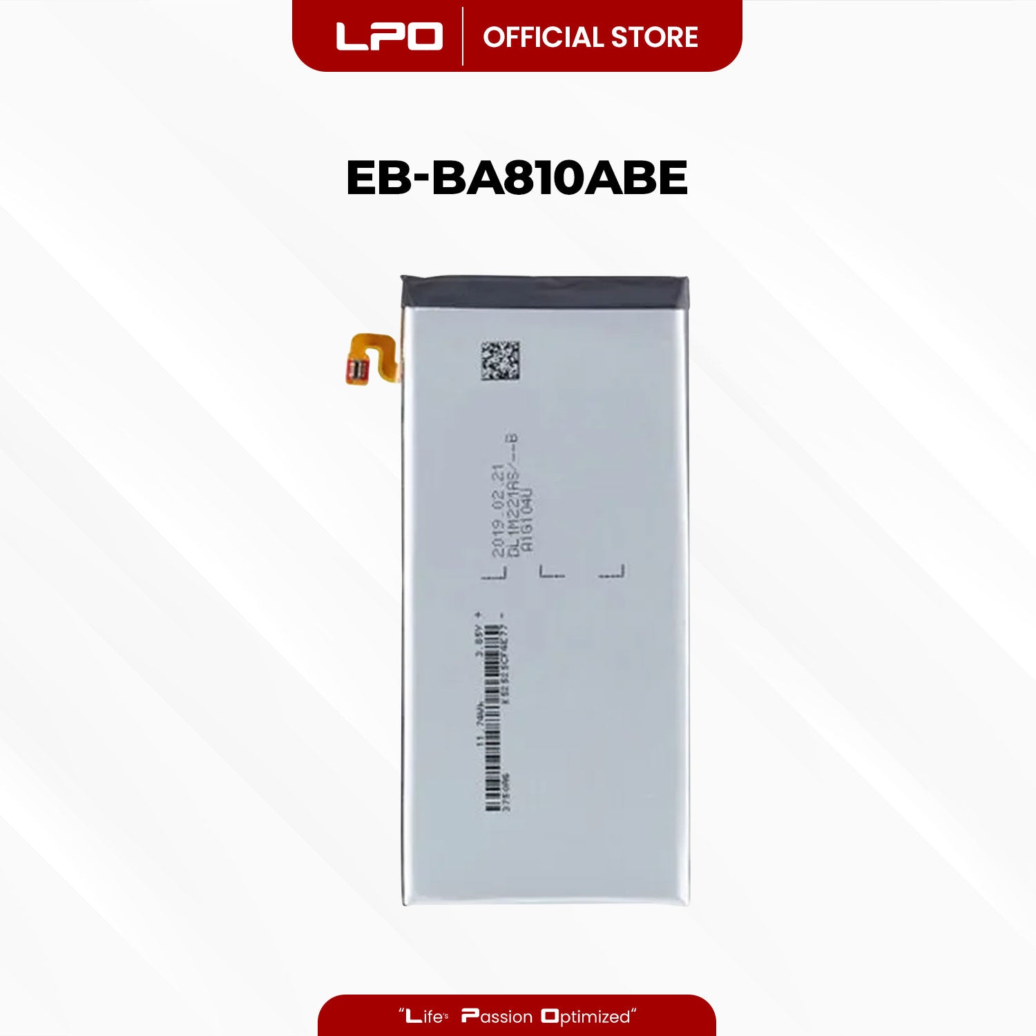 Cellphone Battery Samsung Galaxy A8 2016 EB-BA810ABE Compatible with SM-A8100, SM-A810F