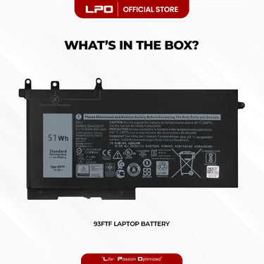 Laptop Battery 93FTFCompatible with Dell Precision 15 3520 3530 Latitude E5280 Series