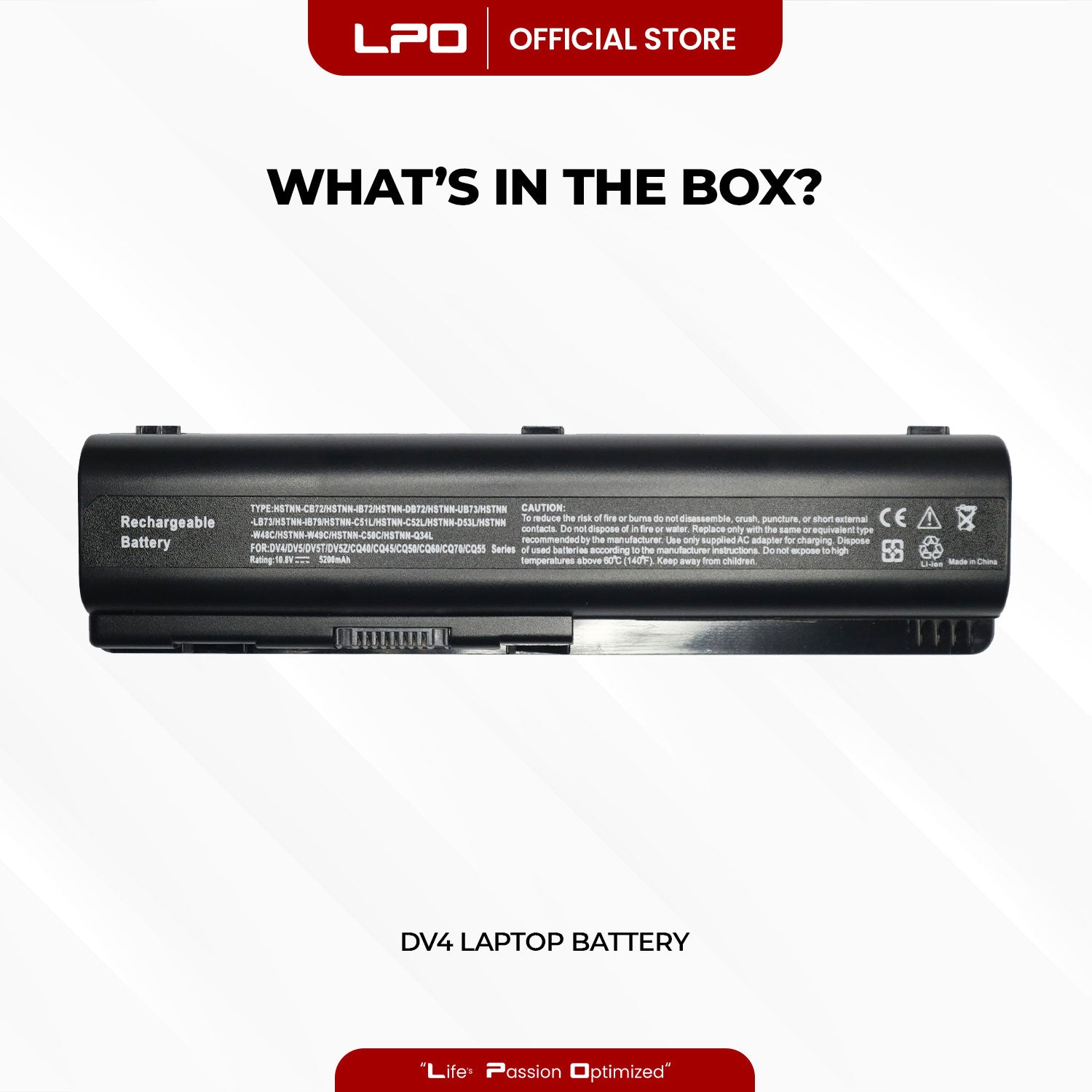 Laptop Battery DV4 Comapatible wih HP 485041-001 485041-003 487296-001 487354-001