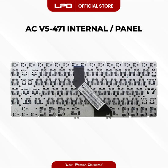 Laptop Keyboard ACER V5-471 Internal Type / Panel Black US Compatible with Acer V5-471P, V5-471 V5-471G
