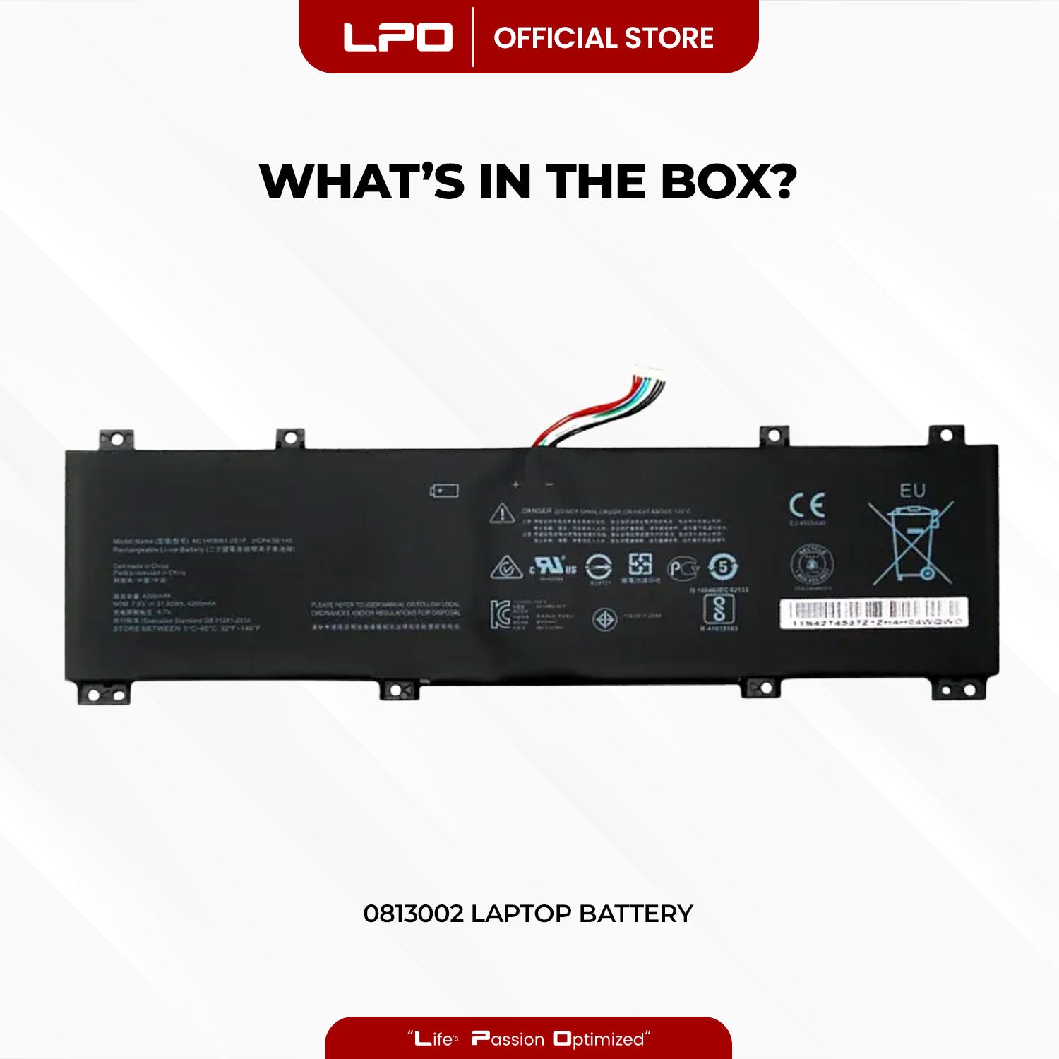 Laptop Battery 0813002 Compatible with Lenovo Ideapad 100S14IBR 80R90004US IdeaPad