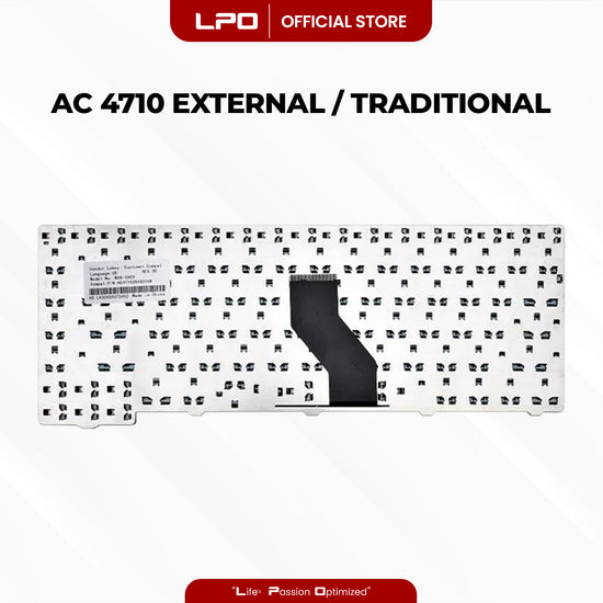 Laptop Keyboard ACER  4710 External Type / Traditional Black US Compatible with Acer Aspire 4520
