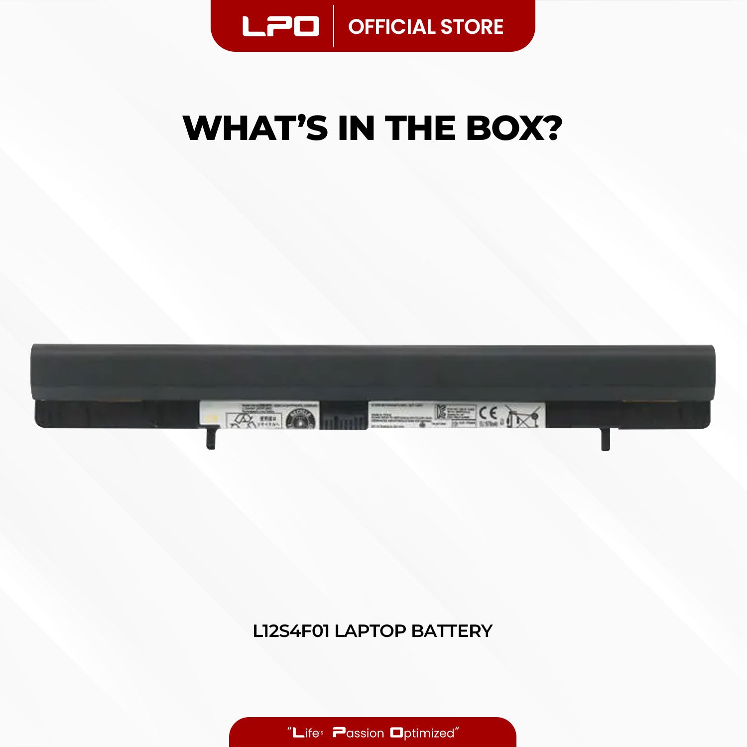 Laptop Battery L12S4F01 Compatible with Lenovo IdeaPad Flex 14 14M 15 15M S500 Touch Series