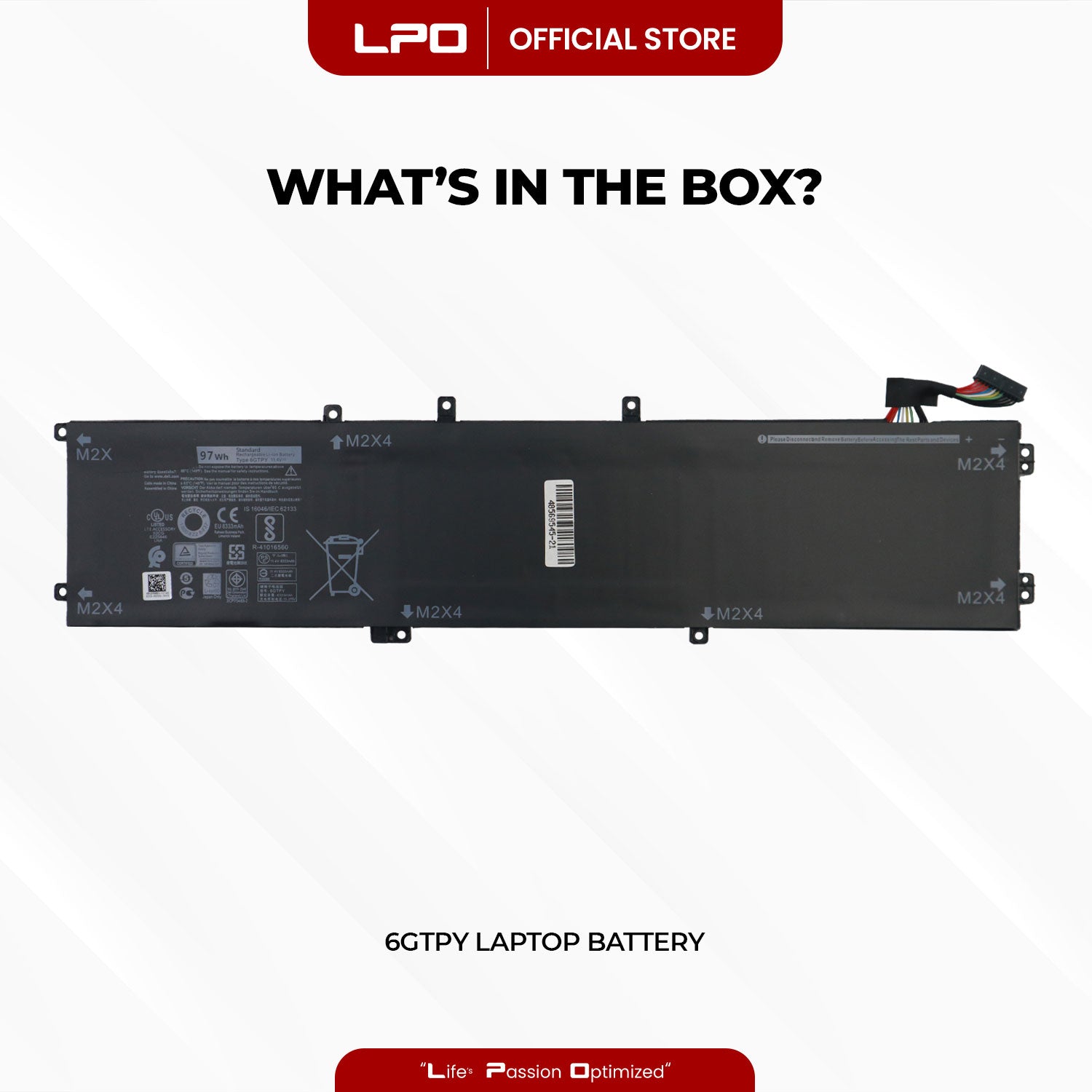 Laptop Battery 6GTPY Compatible with Dell XPS 15 9570 2018 Dell xps 15 9570 Series