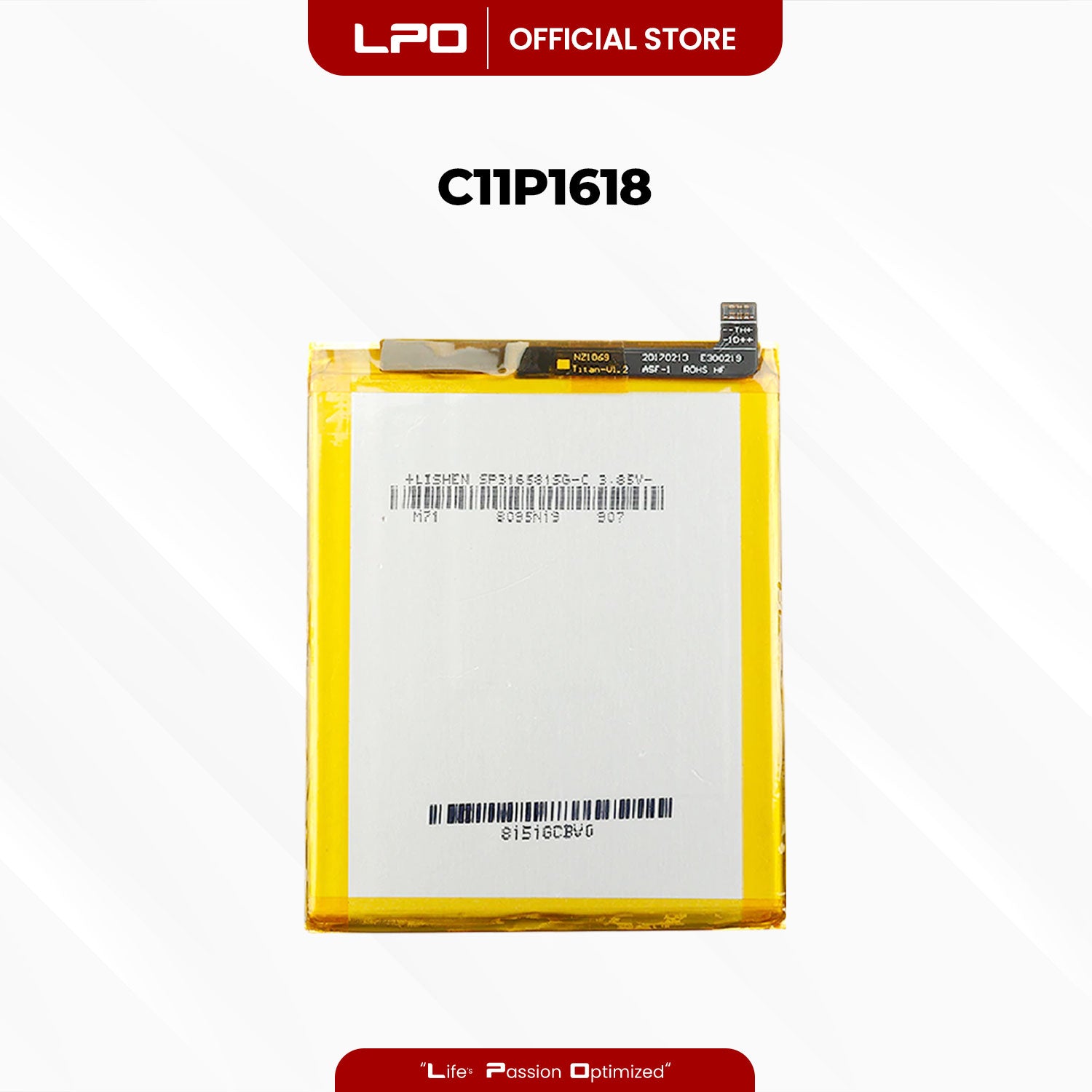 Cellphone Battery Asus Zenfone 4 ZE554KL 2017 C11P1618 Compatible with Z01KD, Z01KDA