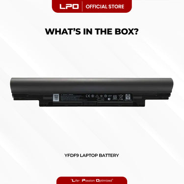 Laptop Battery YFDF9 Compatible with Dell Latitude 3330 Vostro V131D V131R 312-1257/1258 H2XW1 JD41Y
