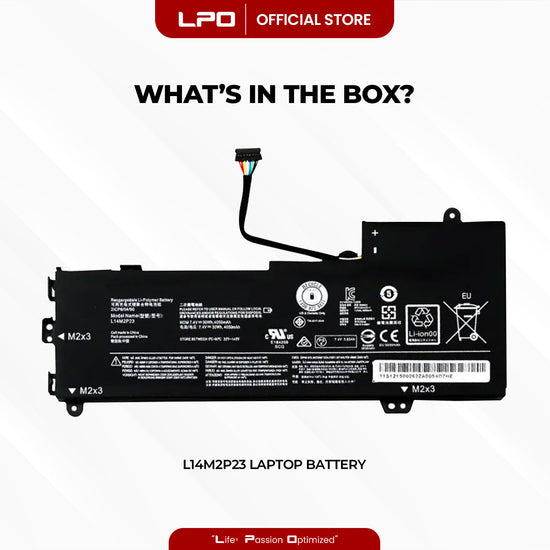 Laptop Battery L14M2P23 Compatible with Lenovo U30 E31-70 U31-70 Series