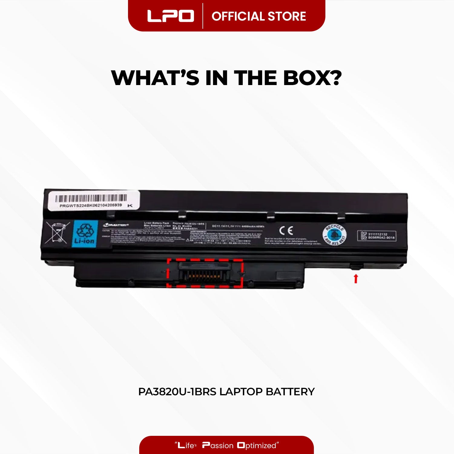 Laptop Battery PA3820U-1BRS Compatible with Toshiba Mini NB500 Mini NB505 Mini NB525