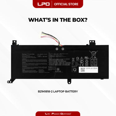 Laptop Battery B21N1818-2 Compatible with ASUS Y4200 Y5200F X512C X712UA Y5100D