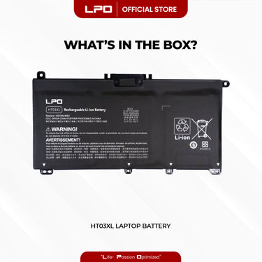 Laptop Battery HT03XL Compatible with HP Pavilion 14-CE 14-CF 14-CK 14-CM 14-DF Series - LPO Laptop PC-Outlet