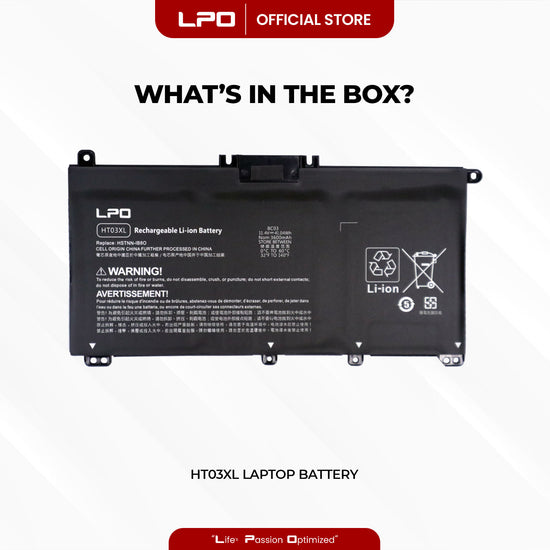 Laptop Battery HT03XL Compatible with HP Pavilion 14-CE 14-CF 14-CK 14-CM 14-DF Series - LPO Laptop PC-Outlet