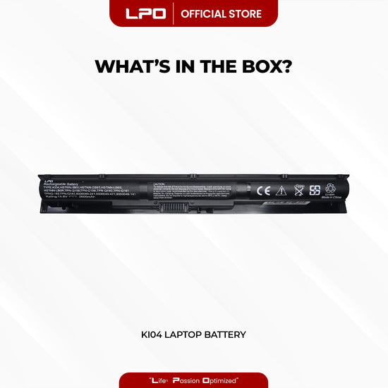 Laptop Battery KI04 Compatible with HP Pavilion 14-AB000 14-AB100 14T-AB000 14T-AB100
