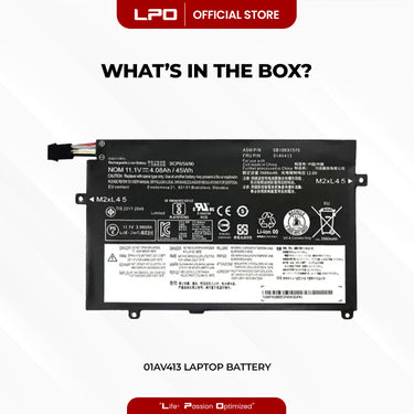 Laptop Battery 01AV413 Compatible with Lenovo ThinkPad E470 E470C E475 Series Notebook