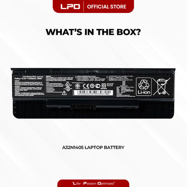 Laptop Battery A32N1405 Asus N551 N551J N771 Series ; Asus G551 G551J G551JK