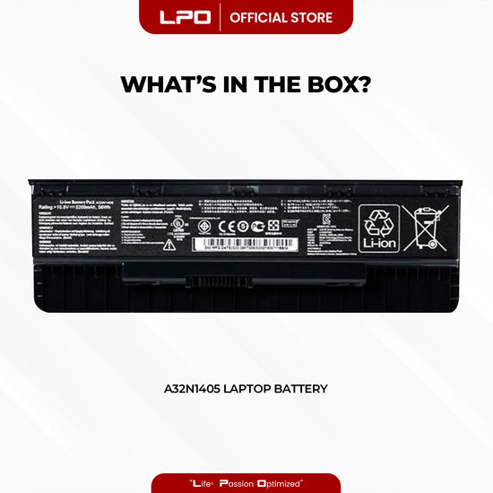 Laptop Battery A32N1405 Asus N551 N551J N771 Series ; Asus G551 G551J G551JK