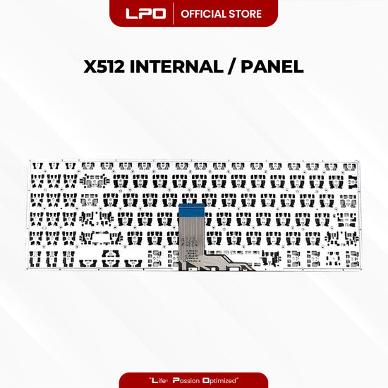 Laptop Keyboard ASUS X512 Internal / Panel Black US Compatible with Asus VivoBook 15 X509FA
