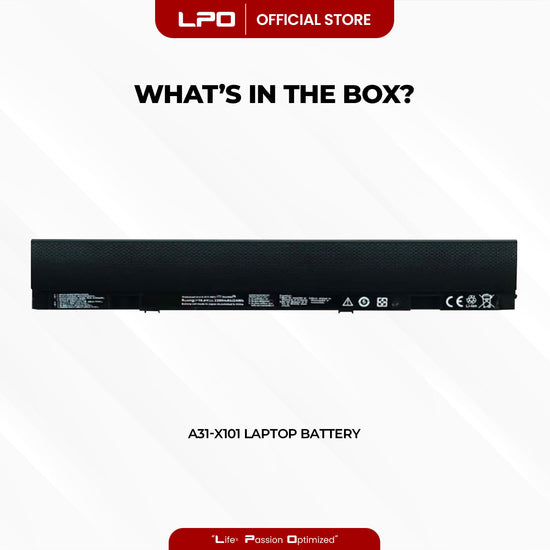 Laptop Battery A32-X101 / A31-X101 Compatible with Asus Eee PC X101 Eee PC X101C Eee PC X101CH