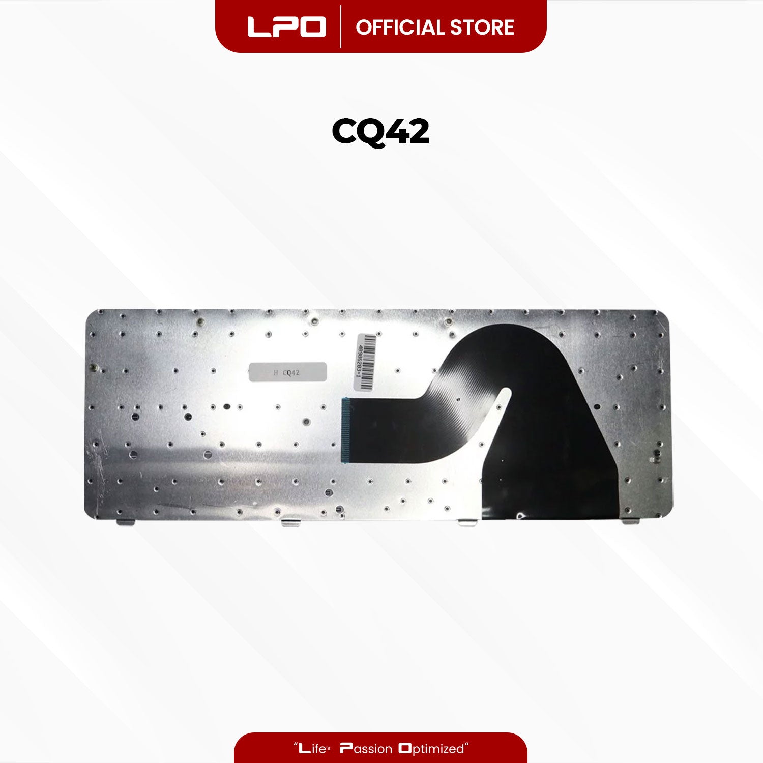 Laptop Keyboard HP CQ42 External / Traditional Black US Compatible with HP Compaq Presario CQ42 G42 Series