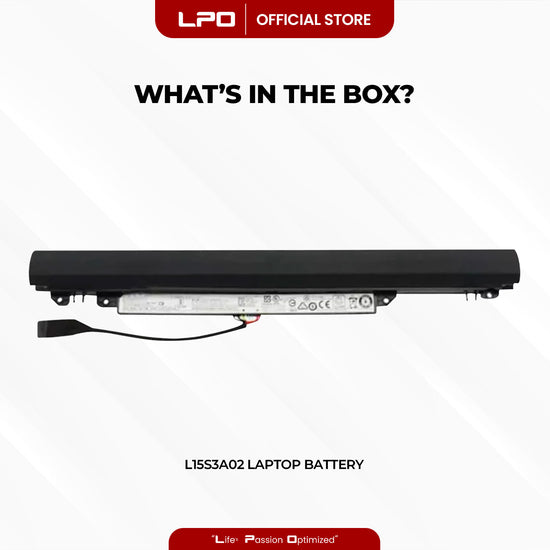 Laptop Battery L15S3A02 Compatible with Lenovo IdeaPad 310-14IKB(80TU002SPH) IdeaPad 310-14IKB(80TU0046TA)
