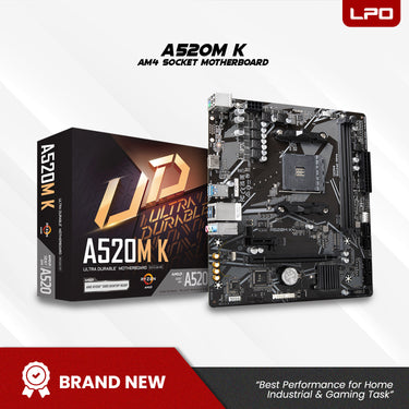 Ready to Build: GIGABYTE A520M-K AM4 SOCKET