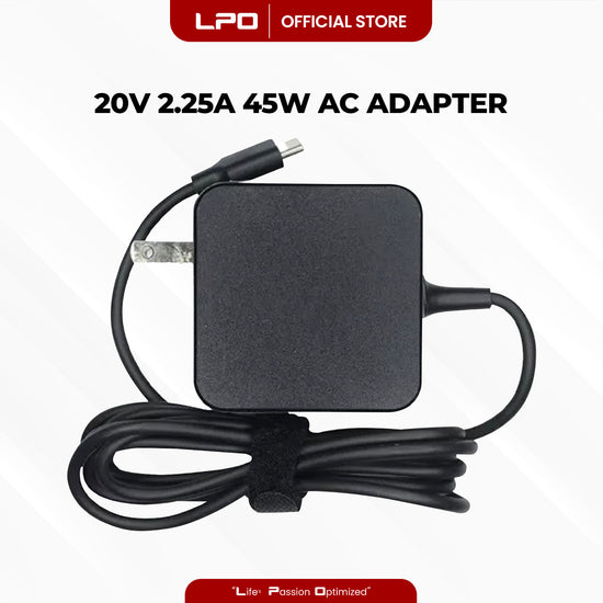 Laptop Charger Acer 20V 2.25A 45W Type C Compatible with Acer Laptops