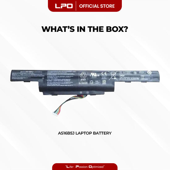 Laptop Battery AS16B5J Compatible with Acer Aspire E5-575G-53VG Series Aspire E15 E5-575G-5341, E15 E5-575G