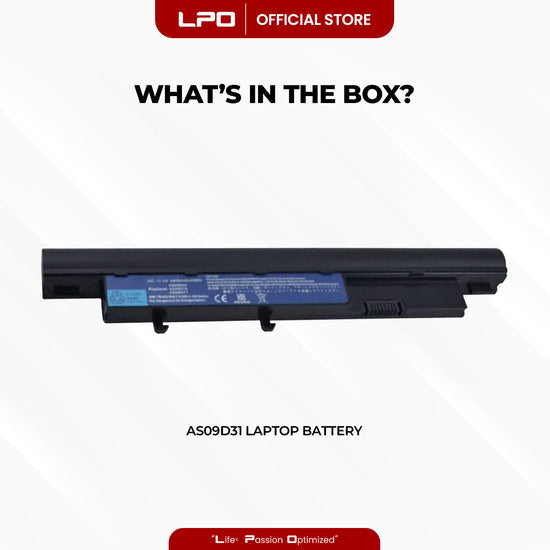 Laptop Battery AS09D31 Compatible with Acer Aspire 5810T Aspire 4810T Aspire 3810T Aspire 5810TZ Series