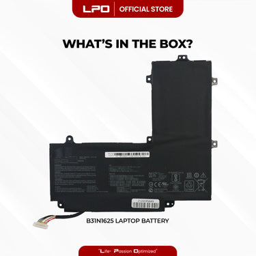 Laptop Battery B31N1625 Compstible with Asus TP203N TP203NA-WB01T (DD14) - LPO Laptop PC-Outlet