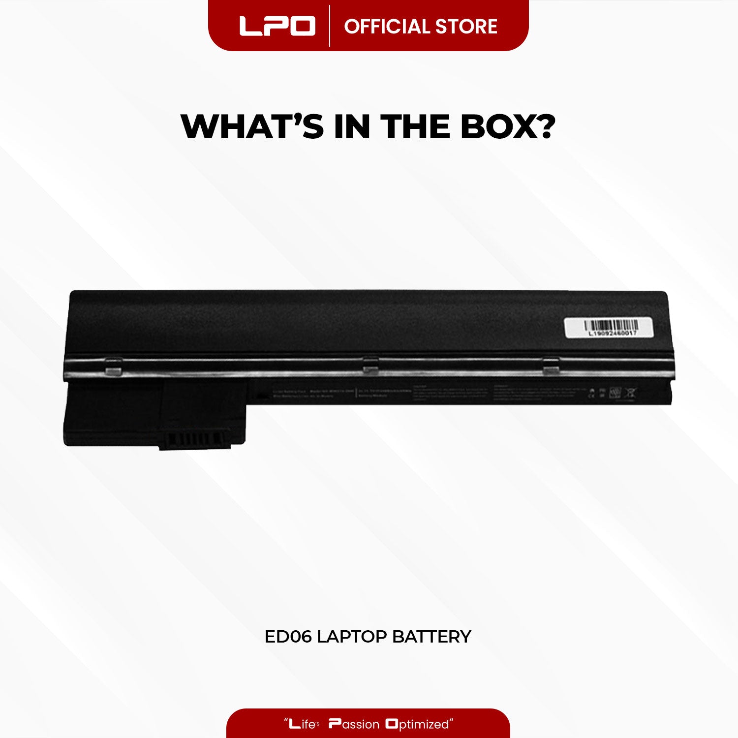 Laptop Battery ED06 Compatible with HP Mini 210-2000 Mini CQ10-600 series