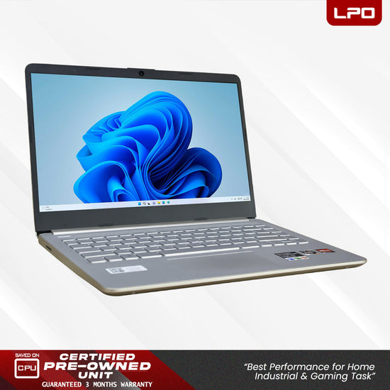 Laptop HP 14S-FQ1125AU AMD Ryzen 3 5300U 2.60Ghz 8GB DDR4 512GB NVMe SSD AMD Radeon 14.0