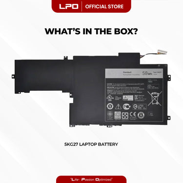 Laptop Battery 5KG27 Compatible with Dell Inspiron 14 (7437), N7437