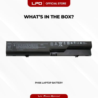 Laptop Battery PH06 Compatible with HP ProBook 4325s 4320s 4321s 420 425 4520s 4326s