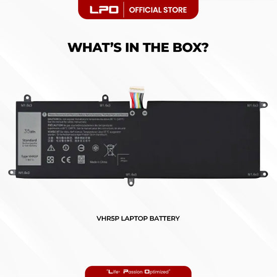 Laptop Battery VHR5P Compatible with Dell Latitude 11 5179