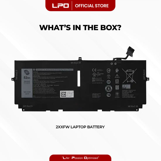 Laptop Battery 2XXFW Compatible with Dell XPS 13 9310 9300