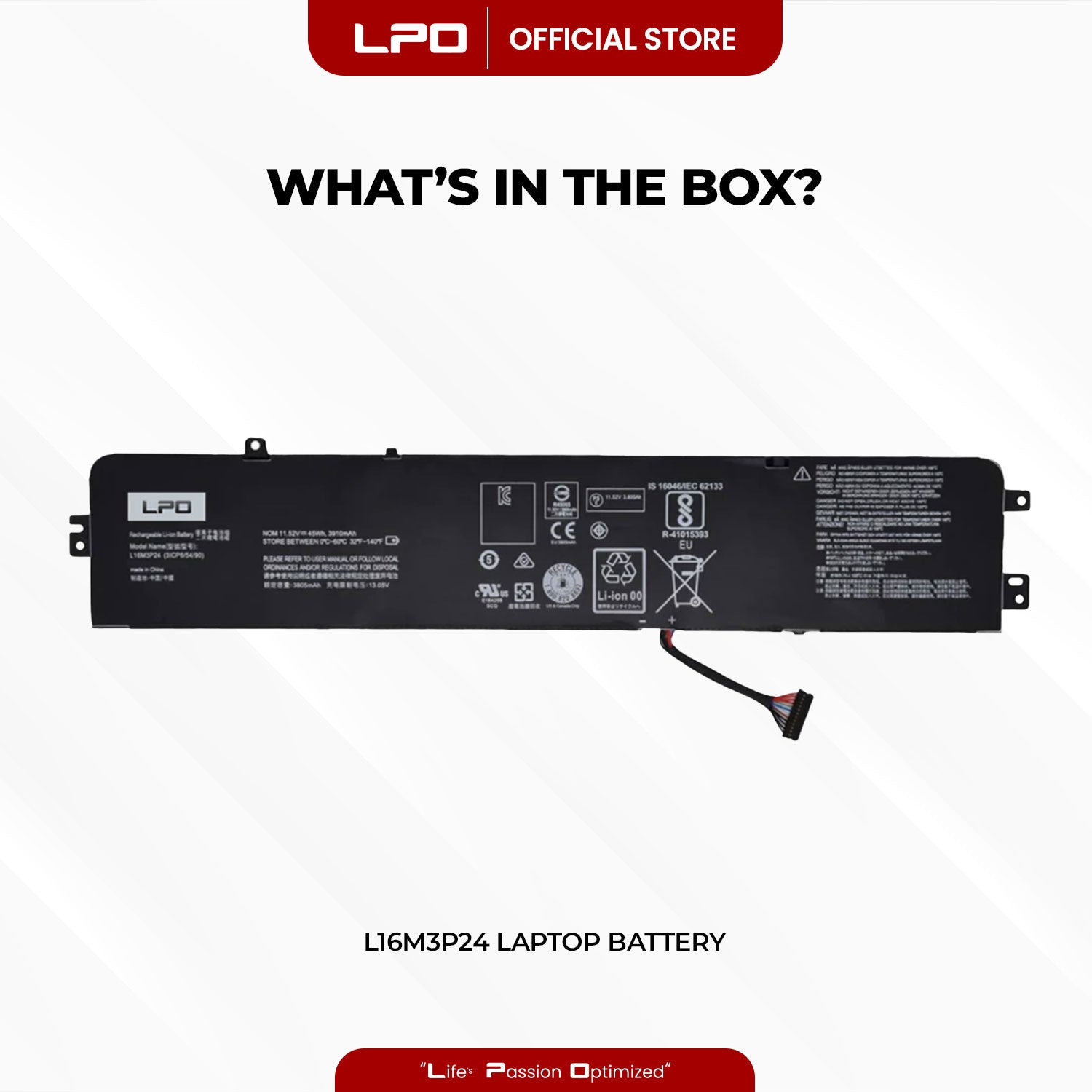 Laptop Battery L16M3P24 Compatible with Lenovo R720 Legion Y520 Legion Y520-15iKBM