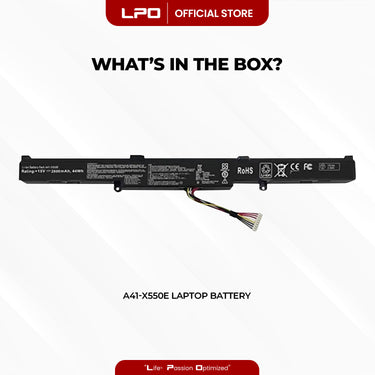 Laptop Battery A41-X550E Compatible with Asus X450 X450E X450J A550D X550E X550V