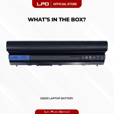 Laptop Battery E6320 Compatible with Dell Latitude E6120 E6230 E6320 E6330 E6430s E6220 Series - LPO Laptop PC-Outlet