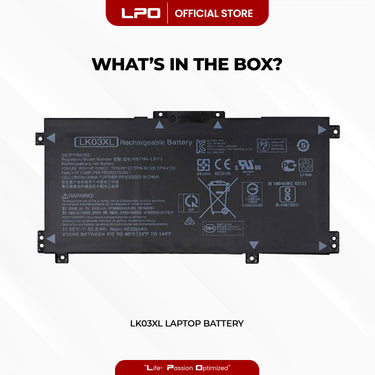 Laptop Battery LK03XL Compatible with HP Envy X360 Convertible 15-BP 15-BQ 15-CN Series