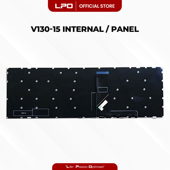 Laptop Keyboard LENOVO V130-15 Internal / Panel Gray US Compatible with Lenovo V130-15IKB