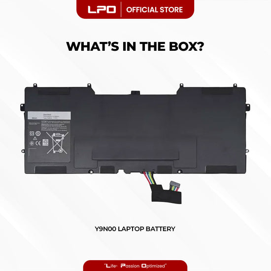 Laptop Battery Y9N00 Compatible with Dell Y9N00 Dell XPS12 XPS13 XPS13-l322x XPSL321x
