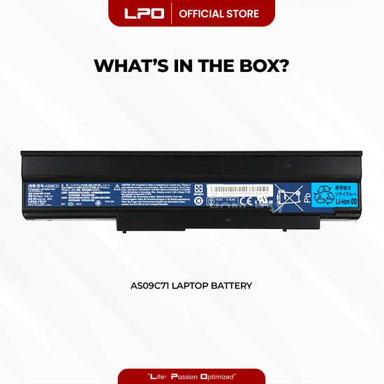 Laptop Battery AS09C71 Compatible with Acer Extensa 5635 Extensa 5635ZG - LPO Laptop PC-Outlet