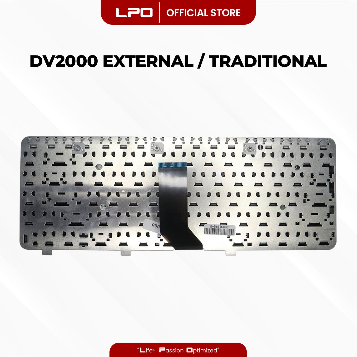 Laptop Keyboard HP DV2000 External / Traditional Black US Compatible with HP Pavilion DV2000