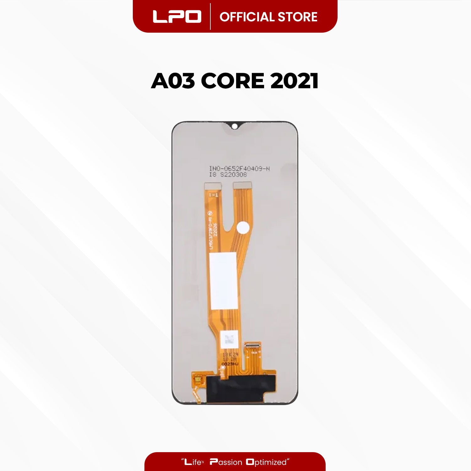 Cellphone LCD Screen	6.5 Samsung Galaxy A03 Core 2021 Compatible with SM-A032F, SM-A032F/DS, SM-A032M