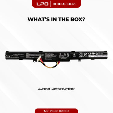 Laptop Battery A41N1501 Compatible with Asus ROG G752VW GL752VL GL752VW N752VW N552V N552VX N752V Series