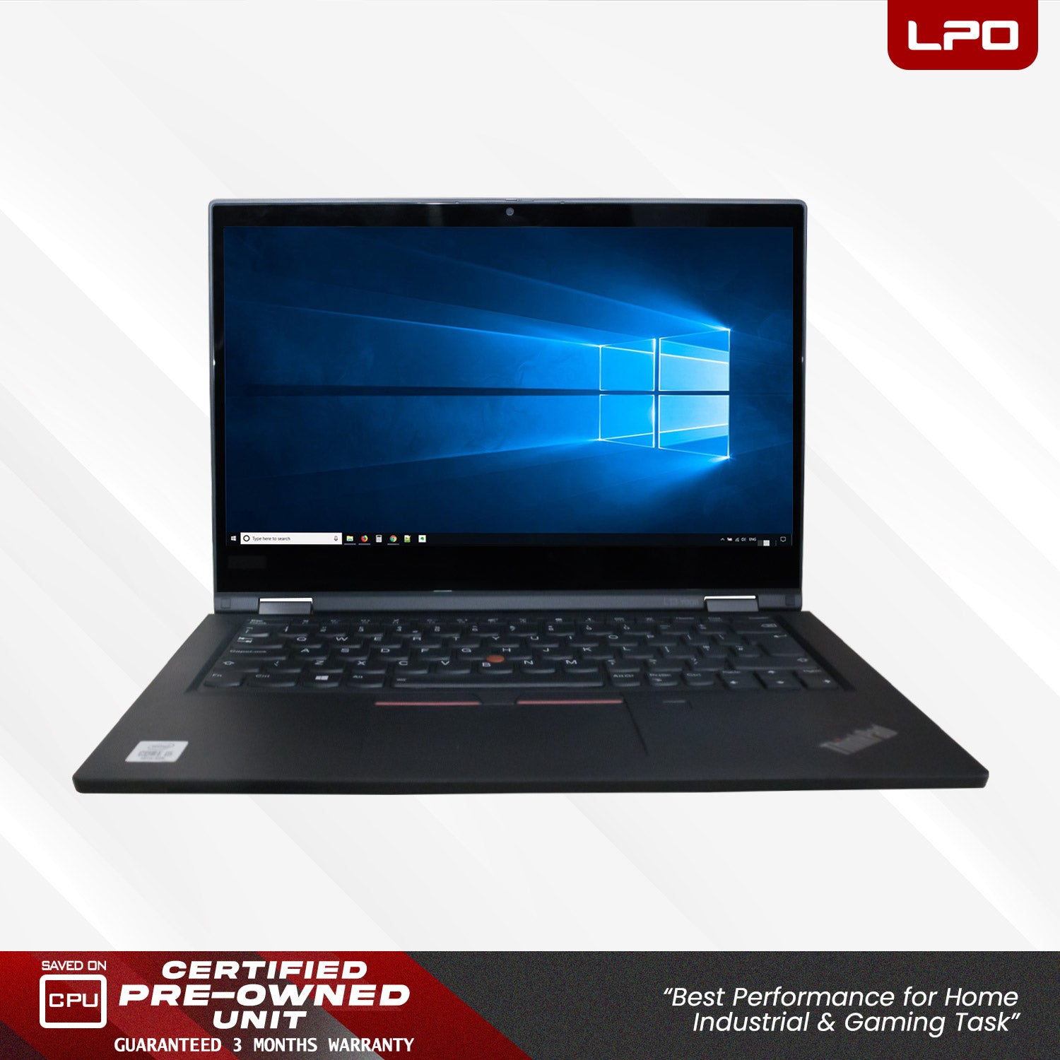 Laptop Lenovo Thinkpad L13 Yoga Intel Core i5-10210U 1.60Ghz 16GB DDR4 256GB NVMe SSD Intel UHD 13.3