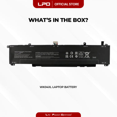 Laptop Battery WK04XL Type A Compatible with HP Victus 16-E 16-D HSTNN-OB2C