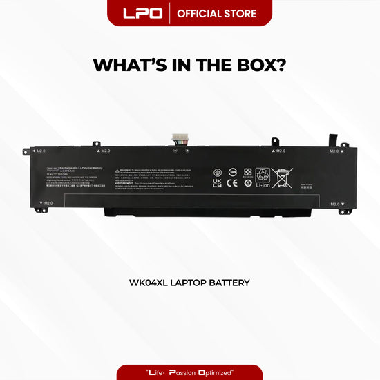 Laptop Battery WK04XL Type A Compatible with HP Victus 16-E 16-D HSTNN-OB2C